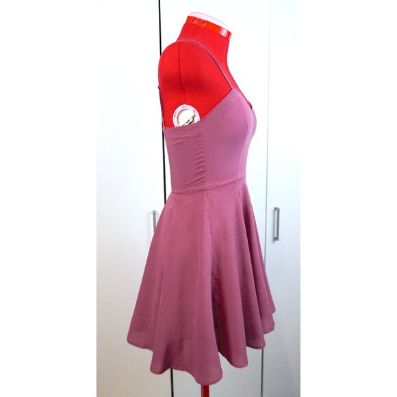 Aritzia (Talula) "Lipinski" Cami Fit & Flare Mini Dress in "Foulard" - Picture 2 of 6